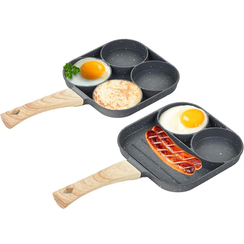 Egg Separator Tool - Pannenkoekenpan met 4 compartimenten voor omelet