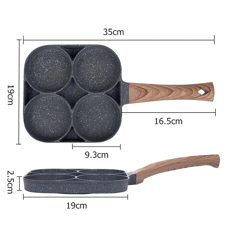 Pannenkoekenpan met 4 comparti - Egg Separator Tool recensie en prijs