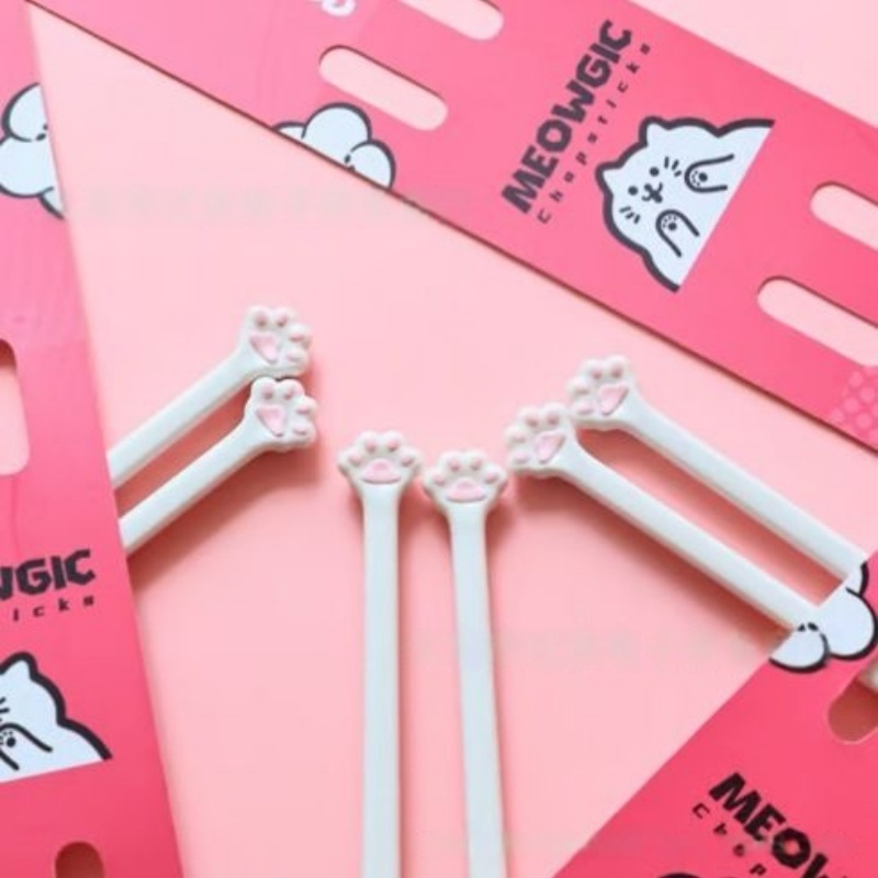 1 paar Kat Poot Eetstokjes Voo - Kitchen Helper Gadgets recensie en prijs
