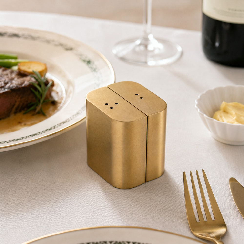 Gouden roestvrijstalen kruiden - Kitchen Gadgets Gold recensie en prijs